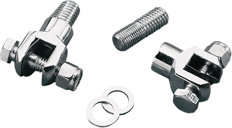 DRAG SPECIALTIES Custom Passenger Footpeg Clevis Mount - Chrome - FXST