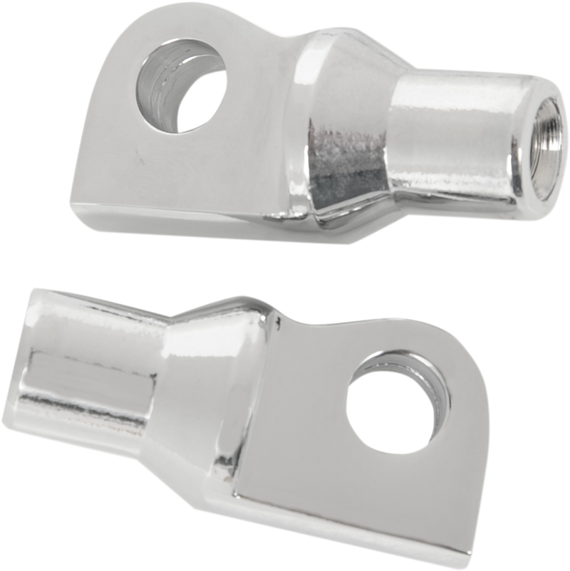 DRAG SPECIALTIES Soft-Ride Male Mount Footpeg Brackets - Chrome