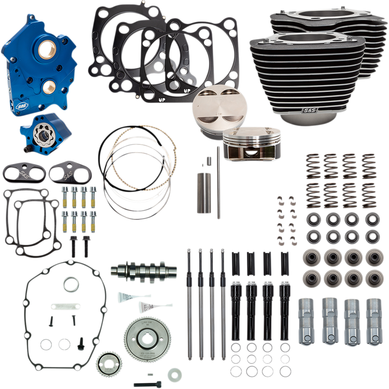 S&S CYCLE 124" Power Package Engine Performance Kit - Gear Drive