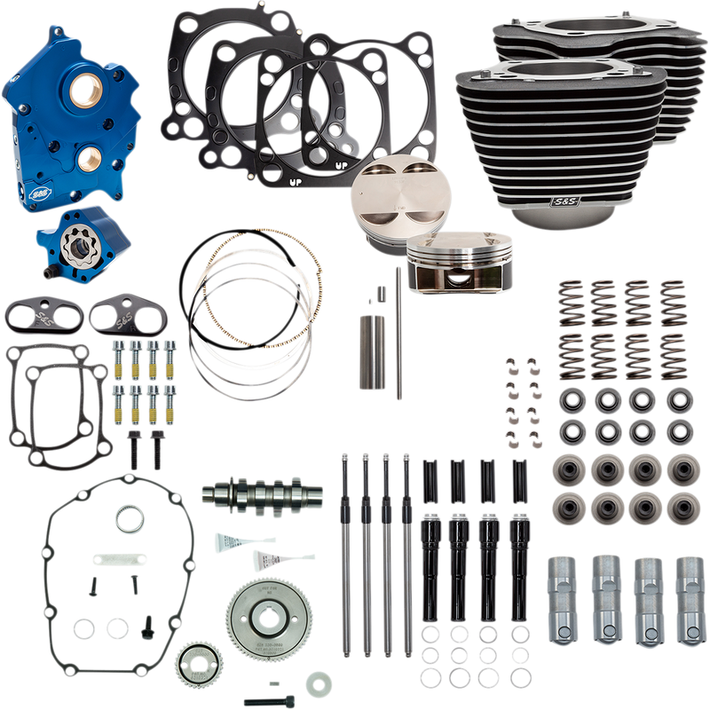 S&S CYCLE 124" Power Package Engine Performance Kit - Gear Drive