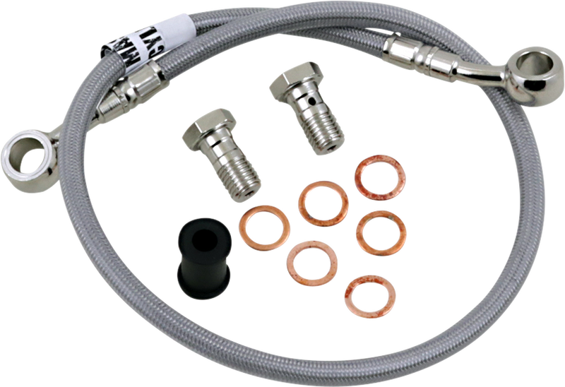 GBRAKES Brake Line - Stainless Steel FK003D951-R