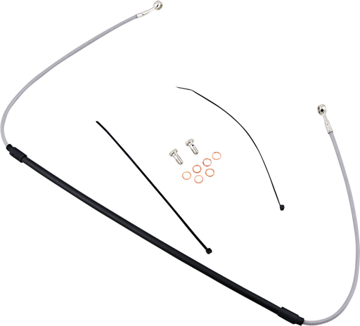 GBRAKES Brake Line Kit - Stainless Steel FK003D187CR