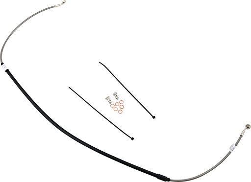 GBRAKES Brake Line Kit - Stainless Steel FK003D198CR