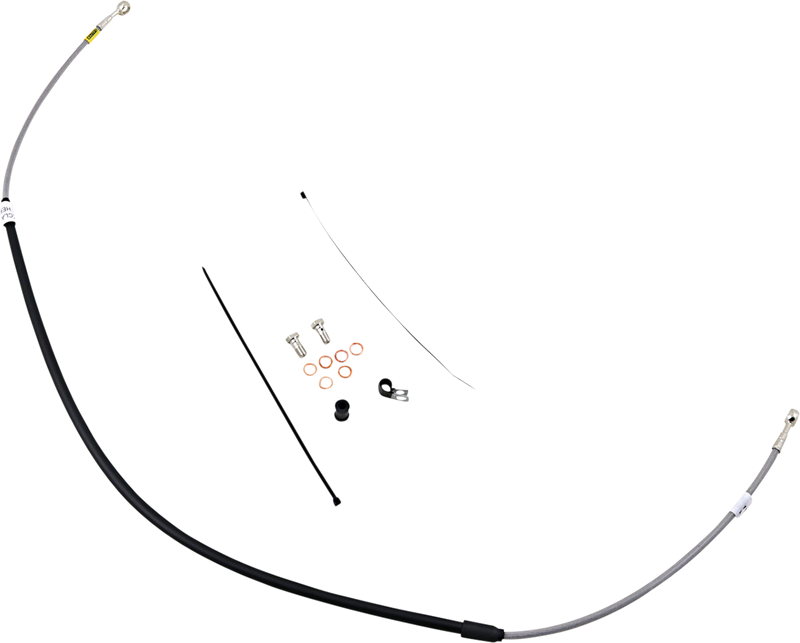 GBRAKES Brake Line Kit - Stainless Steel FK003D217-1