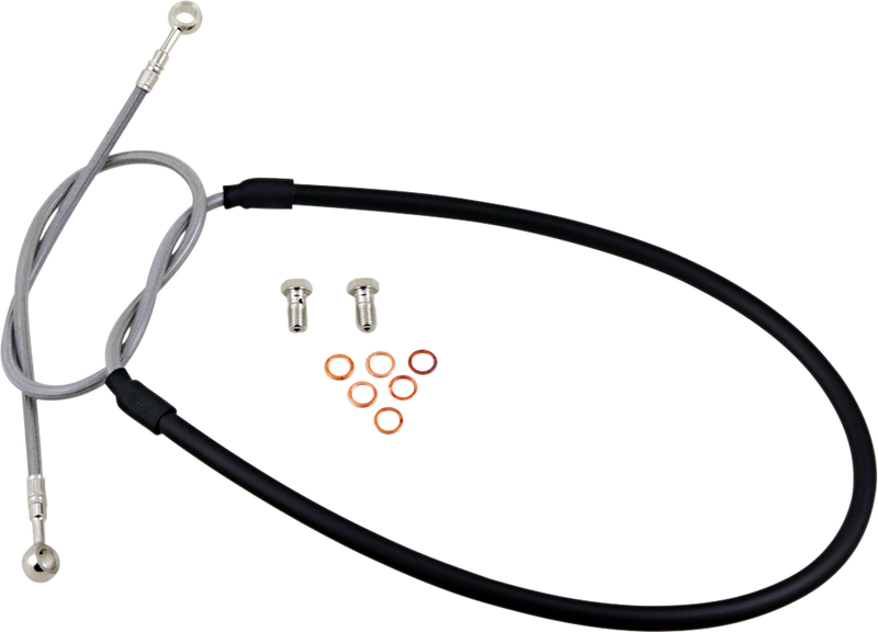 GBRAKES Brake Line Kit - Stainless Steel FK003D344-1