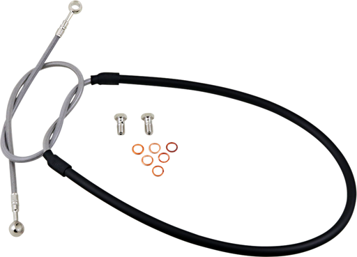 GBRAKES Brake Line Kit - Stainless Steel FK003D344-1