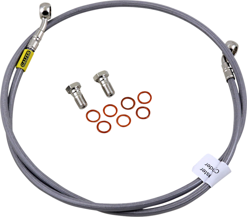 GBRAKES Brake Line Kit - Stainless Steel FK003D597-1