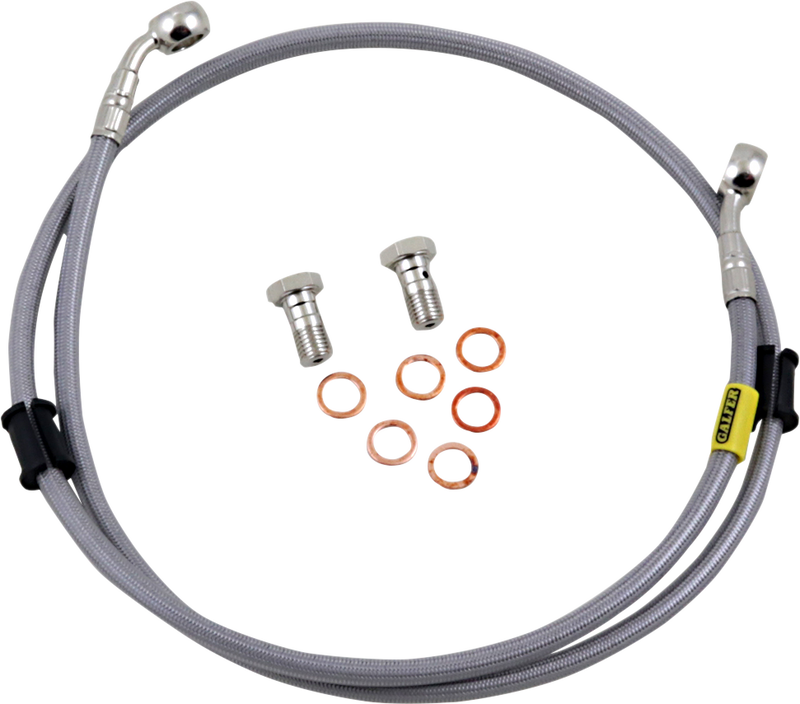 GBRAKES Brake Line Kit - Stainless Steel FK003D737-1