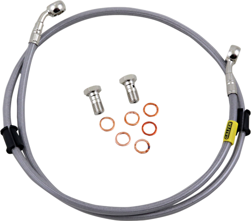 GBRAKES Brake Line Kit - Stainless Steel FK003D737-1