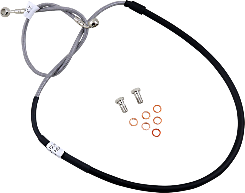 GBRAKES Brake Line Kit - Stainless Steel FK003D962-1