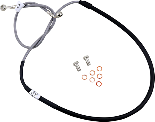 GBRAKES Brake Line Kit - Stainless Steel FK003D962-1