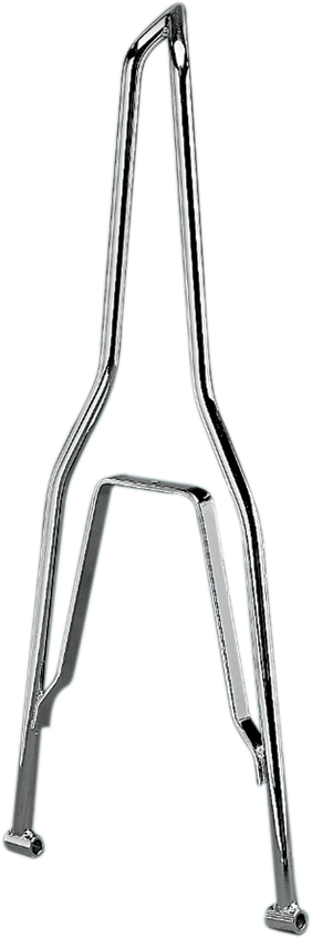 DRAG SPECIALTIES Hardtail Flat Fender Sissy Bar - Chrome - 15"