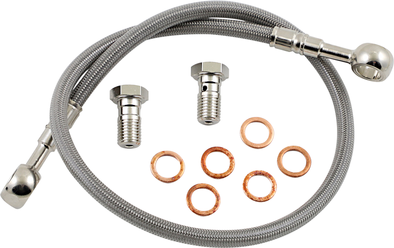 GBRAKES Brake Line - Stainless Steel FK003D224R