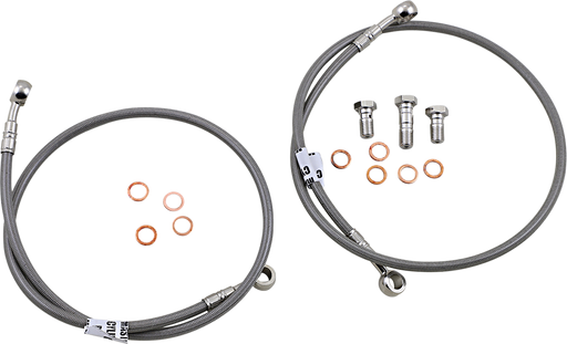 GBRAKES Brake Line - Stainless Steel FK003D224-2