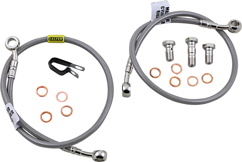 GBRAKES Brake Line - Stainless Steel FK003D252-2