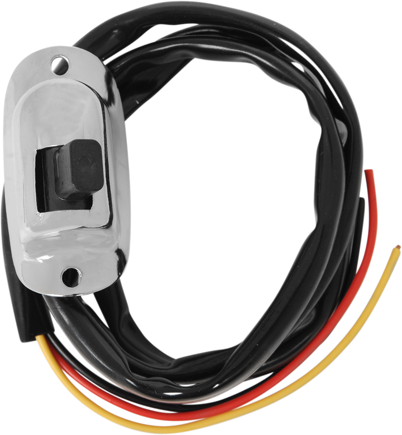 DRAG SPECIALTIES Replacement Handlebar Headlight Dimmer Switch with Wires - Chrome - '36-'72