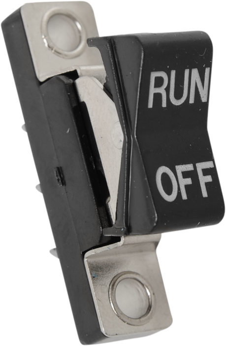 DRAG SPECIALTIES Replacement Run/Off Rocker Switch - Black '72-'81