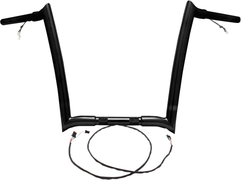 PAUL YAFFE BAGGER NATION Handlebar - OEM - Pre-Wired - 12" - Black H00910-W