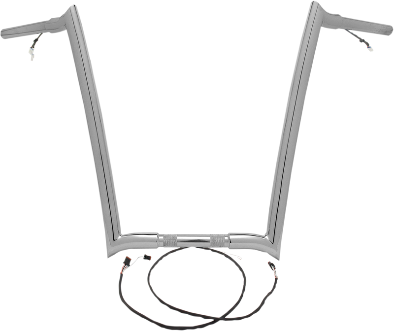 PAUL YAFFE BAGGER NATION Handlebar - OEM - Pre-Wired - 16" - Chrome H00916-W