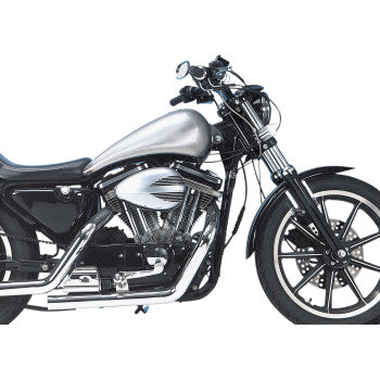 DRAG SPECIALTIES Extended Gas Tank - Smooth-Top - Single-Cap - Sportster '82-'03