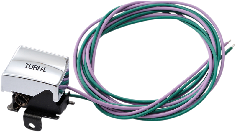 DRAG SPECIALTIES Replacement Left-Side Turn Signal Handlebar Switch Kit - Chrome