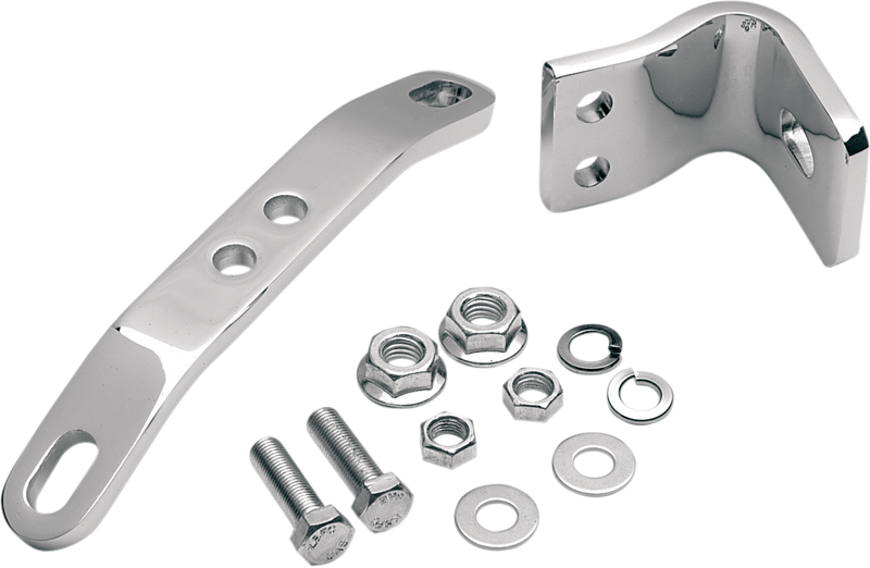 DRAG SPECIALTIES Heavy Duty Top Motor Mount Bracket Kit - Chrome - FX/FL