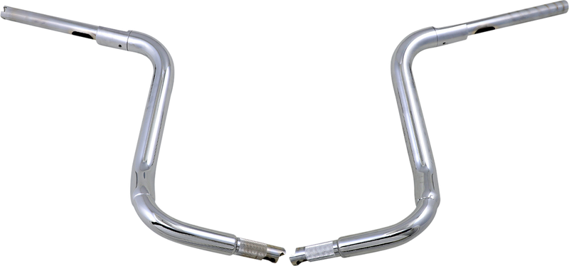 FAT BAGGERS INC. 1-1/2" EZ Install Rounded Top Handlebar - 14" - Chrome 803014
