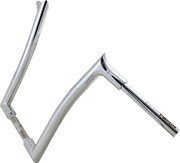 FAT BAGGERS INC. 1-1/2" EZ Install Pointed Top Handlebar - 16" - Chrome 807016