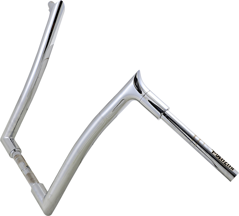 FAT BAGGERS INC. 1-1/2" EZ Install Pointed Top Handlebar - 16" - Chrome 807016