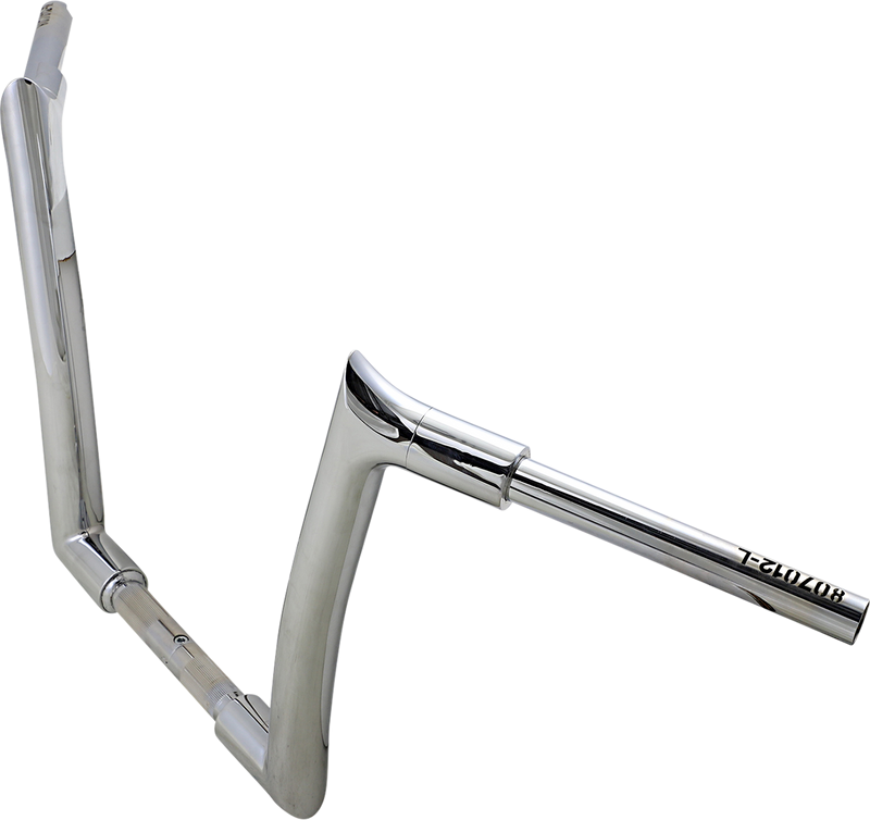 FAT BAGGERS INC. 1-1/2" EZ Install Pointed Top Handlebar - 12" - Chrome 807012