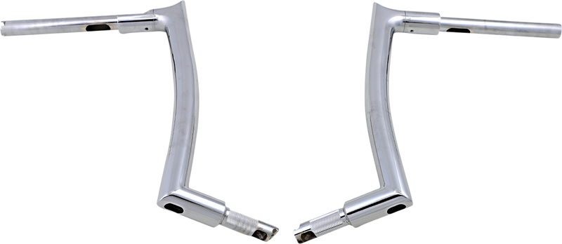 FAT BAGGERS INC. 1-1/2" EZ Install Pointed Top Handlebar - 14" - Chrome 807014