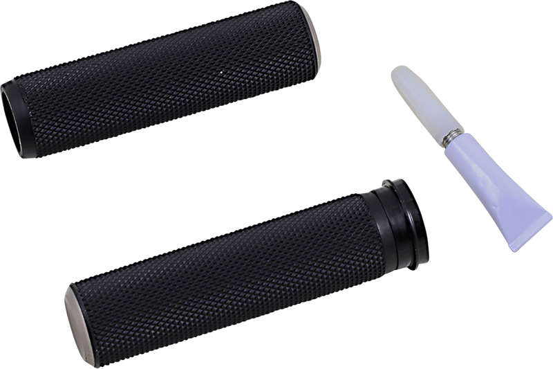 ARLEN NESS Knurled Grips - TBW - Titanium