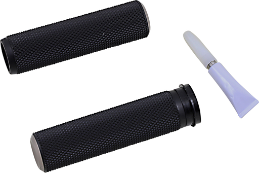 ARLEN NESS Knurled Grips - TBW - Titanium