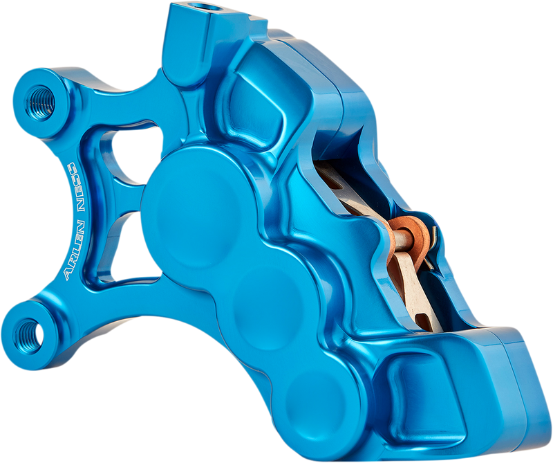 ARLEN NESS Ness Tech Left Front Six-Piston Differential Bore Caliper - Blue - 14"