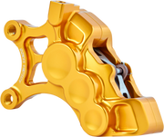 ARLEN NESS Ness Tech Left Front Six-Piston Differential Bore Caliper - 14" - Gold