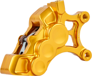 ARLEN NESS Ness Tech Right Front Six-Piston Differential Bore Caliper - 14" - Gold
