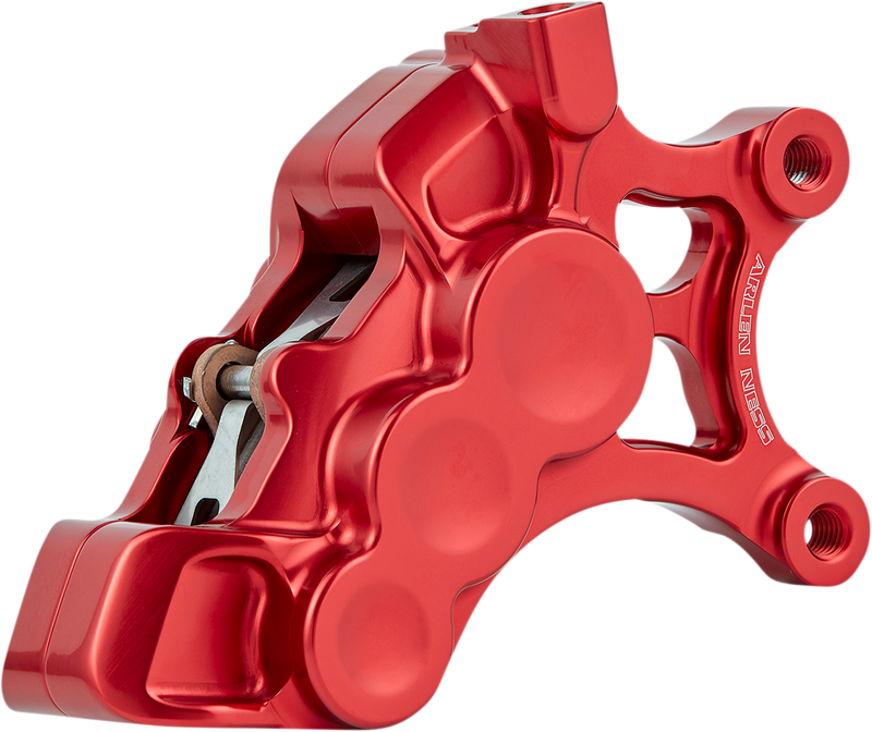 ARLEN NESS Ness Tech Right Front Six-Piston Differential Bore Caliper - Red - 14"