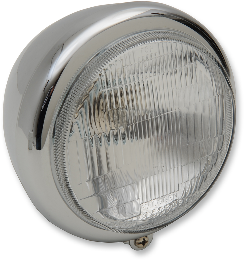 DRAG SPECIALTIES Custom Springer-Style Headlight Assembly - Chrome - 5-3/4"