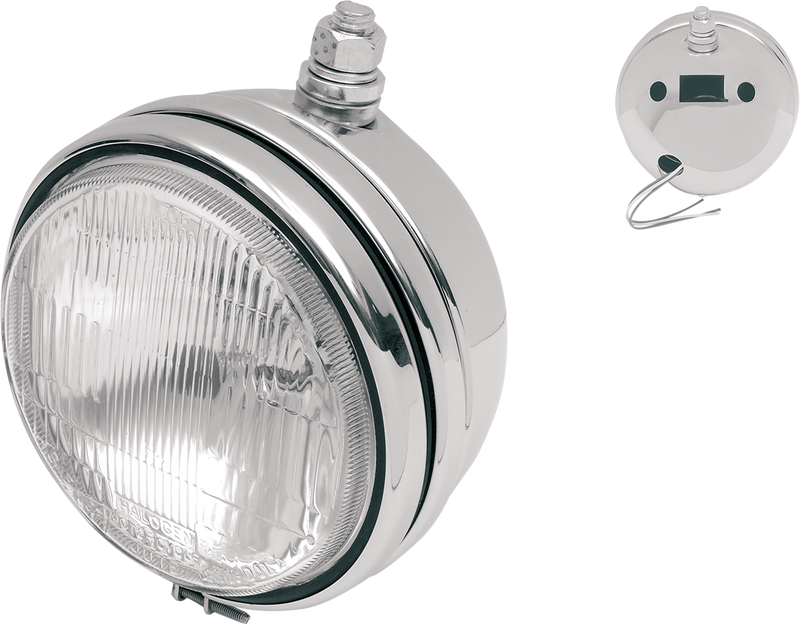DRAG SPECIALTIES Replacement Headlight Assembly - Chrome - 5-3/4"
