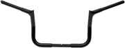 FAT BAGGERS INC. 1-1/4" EZ Install Pointed Top Handlebar - 10" - Black 905010-B