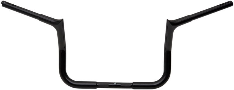 FAT BAGGERS INC. 1-1/4" EZ Install Pointed Top Handlebar - 10" - Black 905010-B