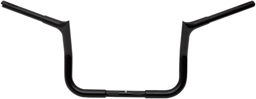 FAT BAGGERS INC. 1-1/4" EZ Install Pointed Top Handlebar - 10" - Black 905010-B