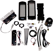 ULTRACOOL Side Mount Oil Cooler Kit - Gloss Black - FXR/Touring SMT-1G