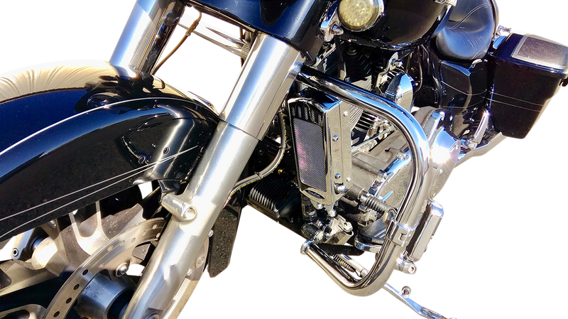 ULTRACOOL Side Mount Oil Cooler Kit - Chrome - Sportster SMSP-2C