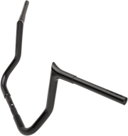 FAT BAGGERS INC. 1-1/4" EZ Install Pointed Top Handlebar - 12" - Black 905012-B-X