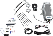 ULTRACOOL 3.0 Side Mount Oil Cooler with Fan Kit - M8 Softail '18-'25 - Chrome