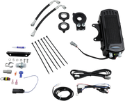 ULTRACOOL Side Mount Oil Cooler Kit - Gloss Black - M8 Softail SMS8-1G