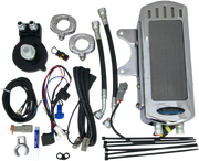 ULTRACOOL Side Mount Oil Cooler Kit - Chrome - Sportster SMSP-1C