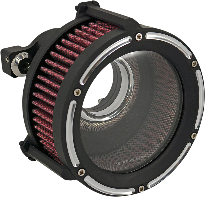 TRASK Assault Charge High-Flow Air Cleaner - Black
