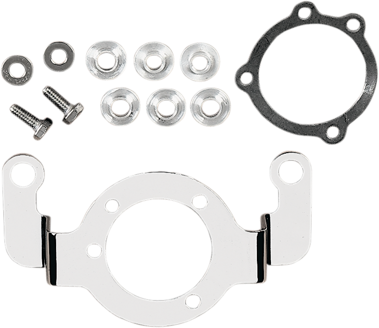 DRAG SPECIALTIES Replacement Air Cleaner Support Bracket Kit - Chrome - '90-'17